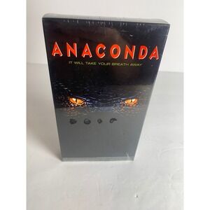 Anaconda 1997 VHS Movie Jennifer Lopez Ice Cube Horror Thriller Original